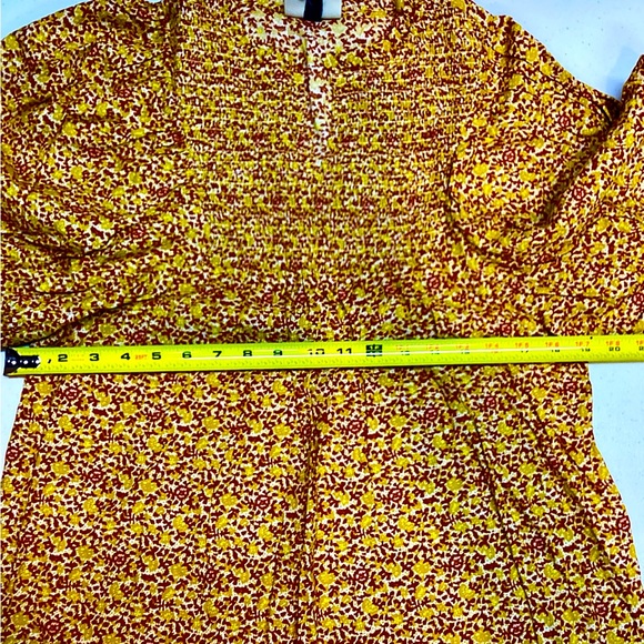 Universal Thread Top Puff Sleeve Prairie Shirt New with Tags Size XS - Picture 8 of 15